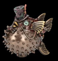 Steampunk Kugelfisch Figur - Fugu -Veronese FS25967 Steampunk Kugelfisch Figur Fugu 4 1280x1280