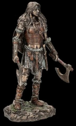 Wikingerin Figur - Brynhild Mit Zwei Äxten -Veronese FS26083 Wikinger Figur Brynhild mit zwei xten 9 1280x1280