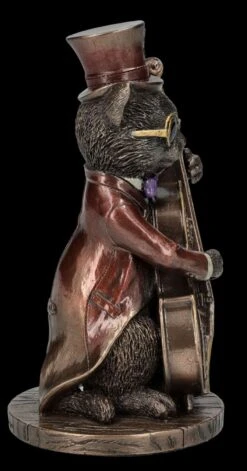 Steampunk Figur - Katzen Bassist 5 Steampunk Figur - Katzen Bassist -Veronese FS26388 Katzen Bassist 8 1280x1280