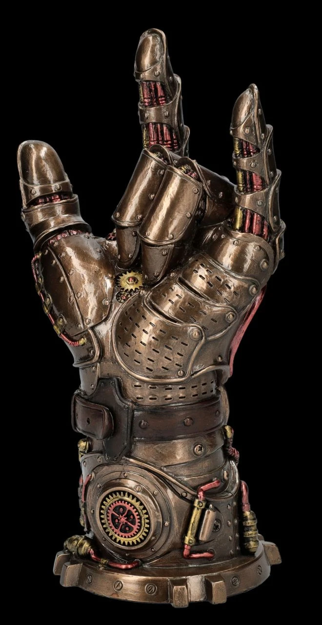 Steampunk Figur - Handschuh "I Love You" Steampunk Figur - Handschuh "I Love You" -Veronese FS26390 Steampunkt Figur Handschuh I Love