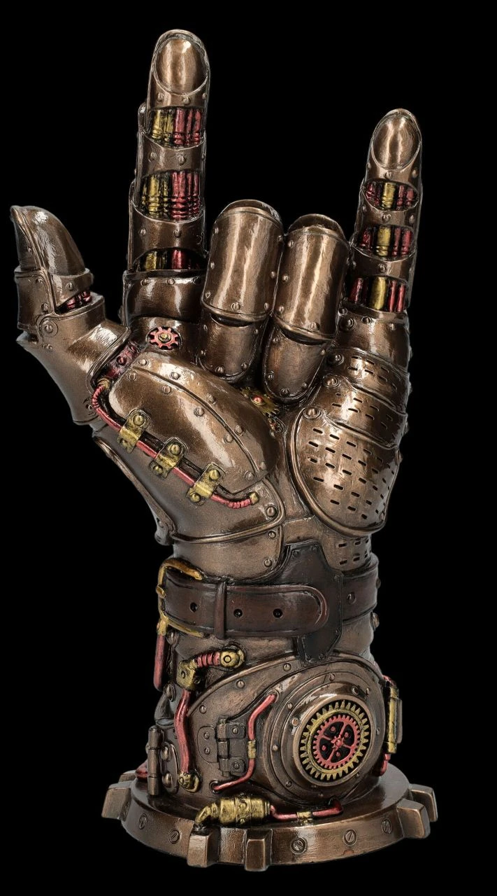 Steampunk Figur - Handschuh "I Love You" Steampunk Figur - Handschuh "I Love You" -Veronese FS26390 Steampunkt Figur Handschuh I Love