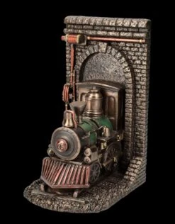 Buchstütze - Steampunk Lokomotive -Veronese FS26493 Buchst tze Steampunk Lokomotivr 2 1280x1280