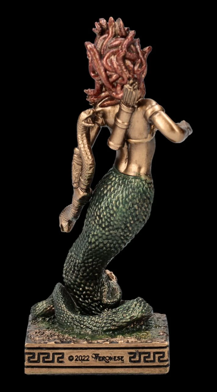Medusa Figur klein - Gorgonin Medusa Figur Klein - Gorgonin -Veronese FS26503 Medusa Figur klein