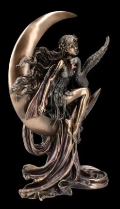 Elfen Figur Mit Schwan Auf Mond -Veronese FS26508 Elfen Figur mit Schwan auf mond 9 1280x1280