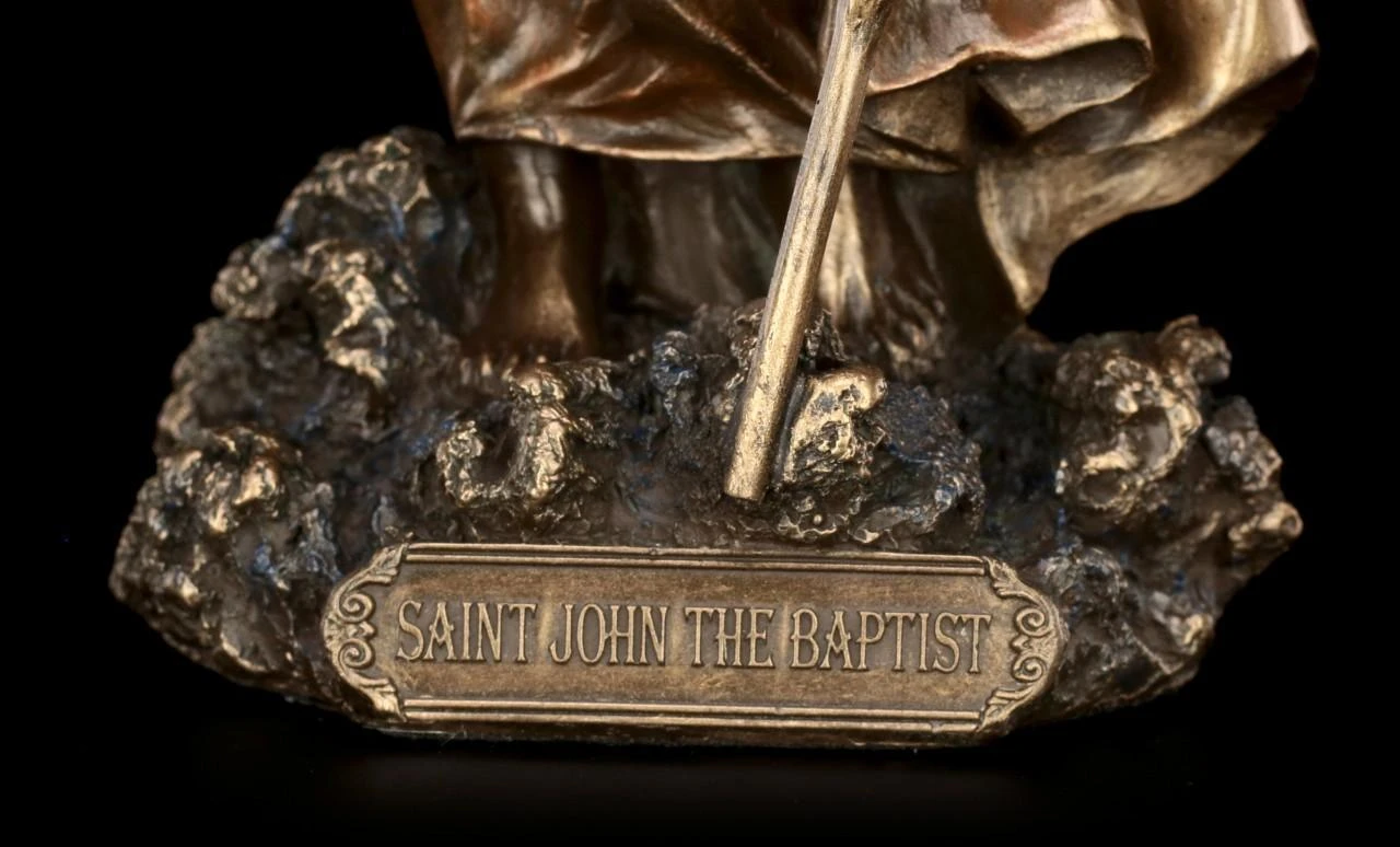 Heiligen Figur - Johannes der Täufer Heiligen Figur - Johannes Der Täufer -Veronese Heilig Johannes Taeufer