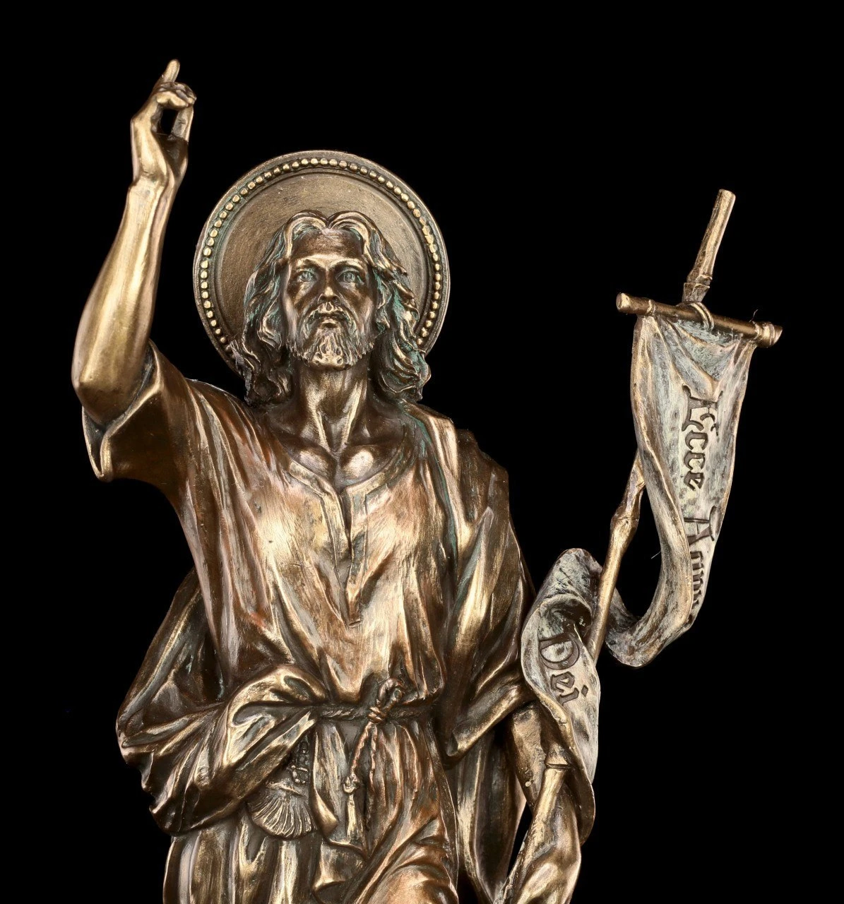 Heiligen Figur - Johannes der Täufer Heiligen Figur - Johannes Der Täufer -Veronese Heilig Johannes Taeufer