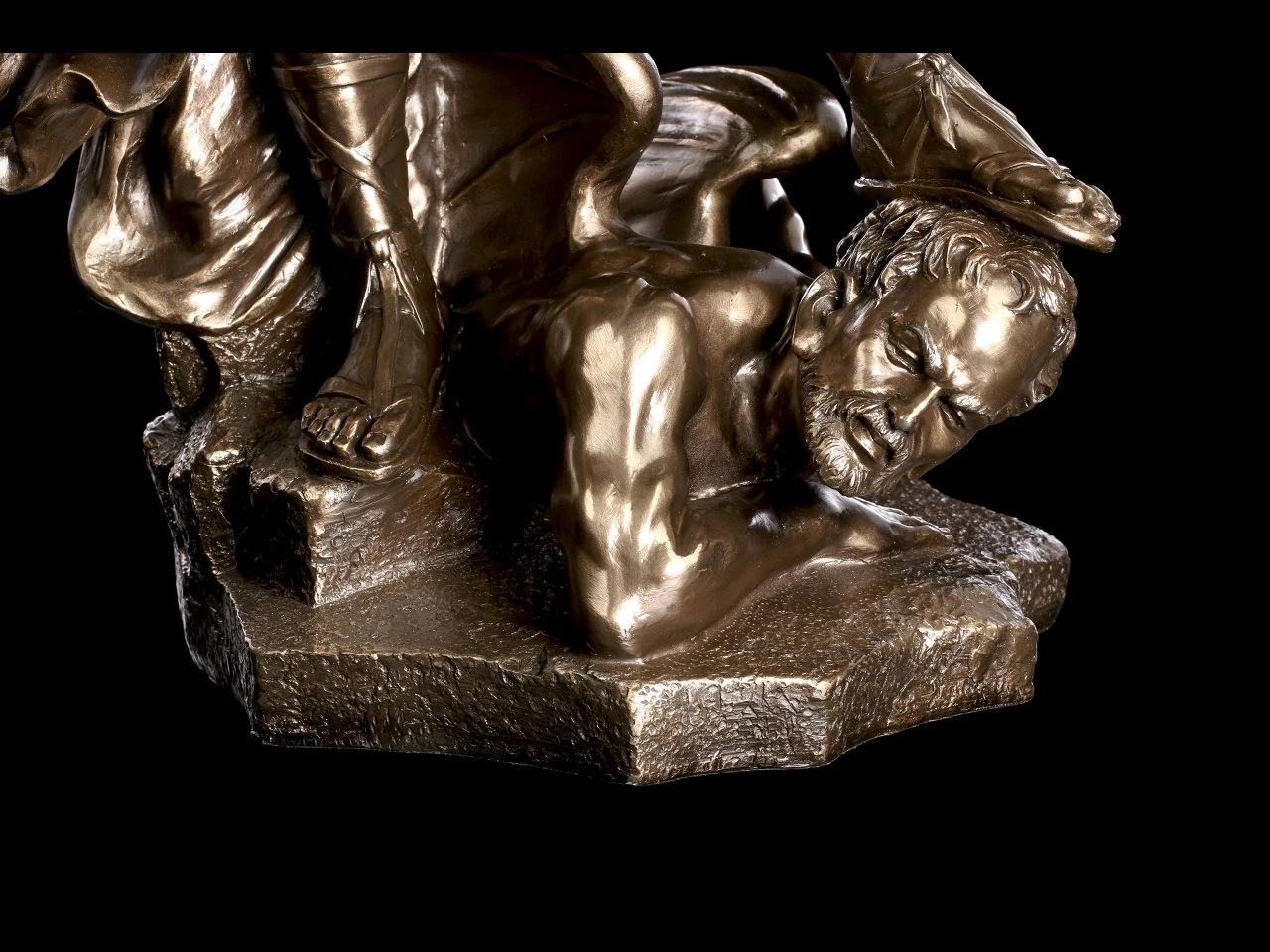 XXL Erzengel Michael Figur - bronziert XXL Erzengel Michael Figur - Bronziert -Veronese