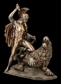 Bellerophon Figur - Kampf Gegen Die Chimäre