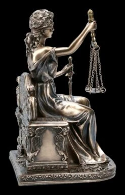 Sitzende Justitia Figur Auf Thron -Veronese KS3262 Sitzende Justitia Figur auf Thron 8 1280x1280