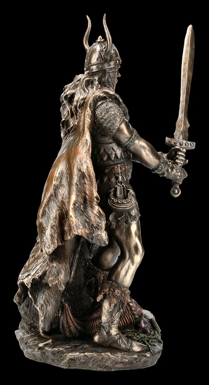 Freyr mit Eber Figur - Germanischer Gott Freyr Mit Eber Figur - Germanischer Gott -Veronese KS3264 Freyr mit Eber Figur Germanischer