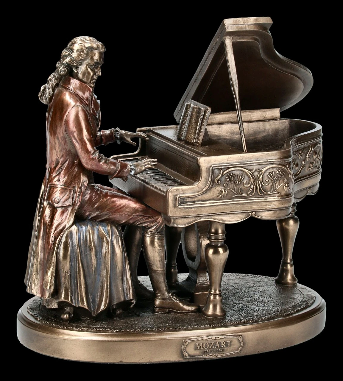 Mozart Figur am Klavier Mozart Figur Am Klavier -Veronese KS3399 Mozart am