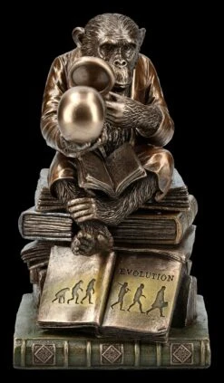 Affe Mit Schädel - Darwinismus Evolutionstheorie 2 Affe Mit Schädel - Darwinismus Evolutionstheorie -Veronese KS5214 Affe mit Schaedel Darwinismus Evolutionstheorie 2 1280x1280