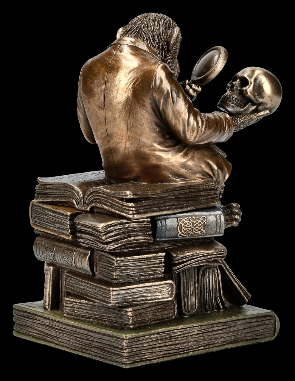 Affe mit Schädel - Darwinismus Evolutionstheorie Affe Mit Schädel - Darwinismus Evolutionstheorie -Veronese KS5214 Affe mit Schaedel Darwinismus