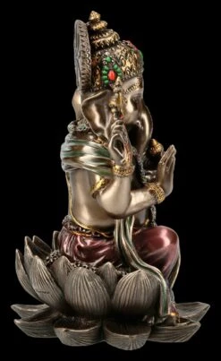 Ganesha Figur Auf Lotusthron -Veronese KS5278 Ganesha Figur auf Lotusthron 8 1280x1280