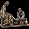Jesus Figur - Mandatum - Die Fußwaschung