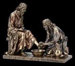 Jesus Figur - Mandatum - Die Fußwaschung -Veronese KS5960 Jesus Figur Mandatum Die Fusswaschung 2 1280x1280