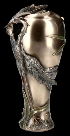 Jugendstil Vase Mit Reiher -Veronese KS6372 Jugendstil Vase mit Reiher 3 1280x1280