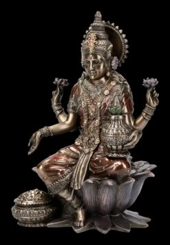 Indische Götter Figur - Lakshmi 2 Indische Götter Figur - Lakshmi -Veronese KS6859 Indische Goetter Figur Lakshmi 2 1280x1280