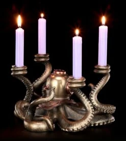 Kerzenhalter - Steampunk Krake -Veronese Kerzenhalter Steampunk Kraken 3 1280x1280