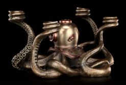 Kerzenhalter - Steampunk Krake -Veronese Kerzenhalter Steampunk Kraken 6 1280x1280