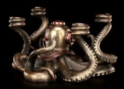 Kerzenhalter - Steampunk Krake -Veronese Kerzenhalter Steampunk Kraken 7 1280x1280