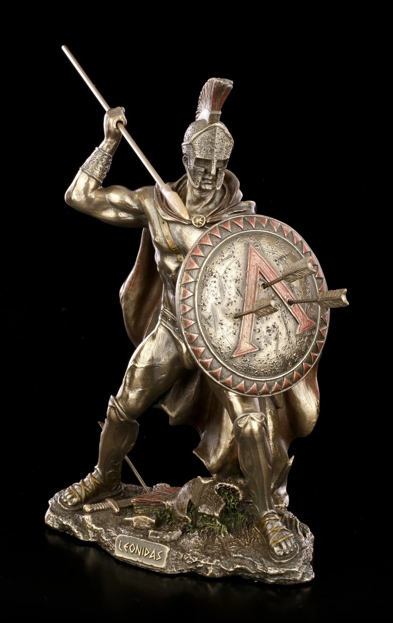Leonidas I. Figur mit Schild und Speer Leonidas I. Figur Mit Schild Und Speer -Veronese Leonidas I Figur Mit Schild Und Speer