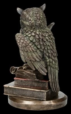 Eulen Figur - Sitzend Auf Büchern 2 Eulen Figur - Sitzend Auf Büchern -Veronese ML11501 Eulen Figur Sitzend auf Buechern 5 1280x1280