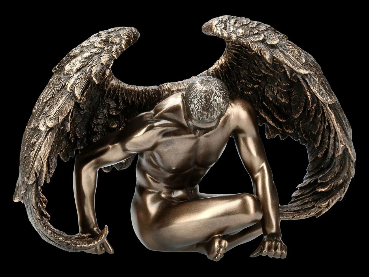 Männlicher Engel - Akt Figur - Angels Rest Männlicher Engel - Akt Figur - Angels Rest -Veronese ML9814 Maennlicher Engel Akt Figur Angels