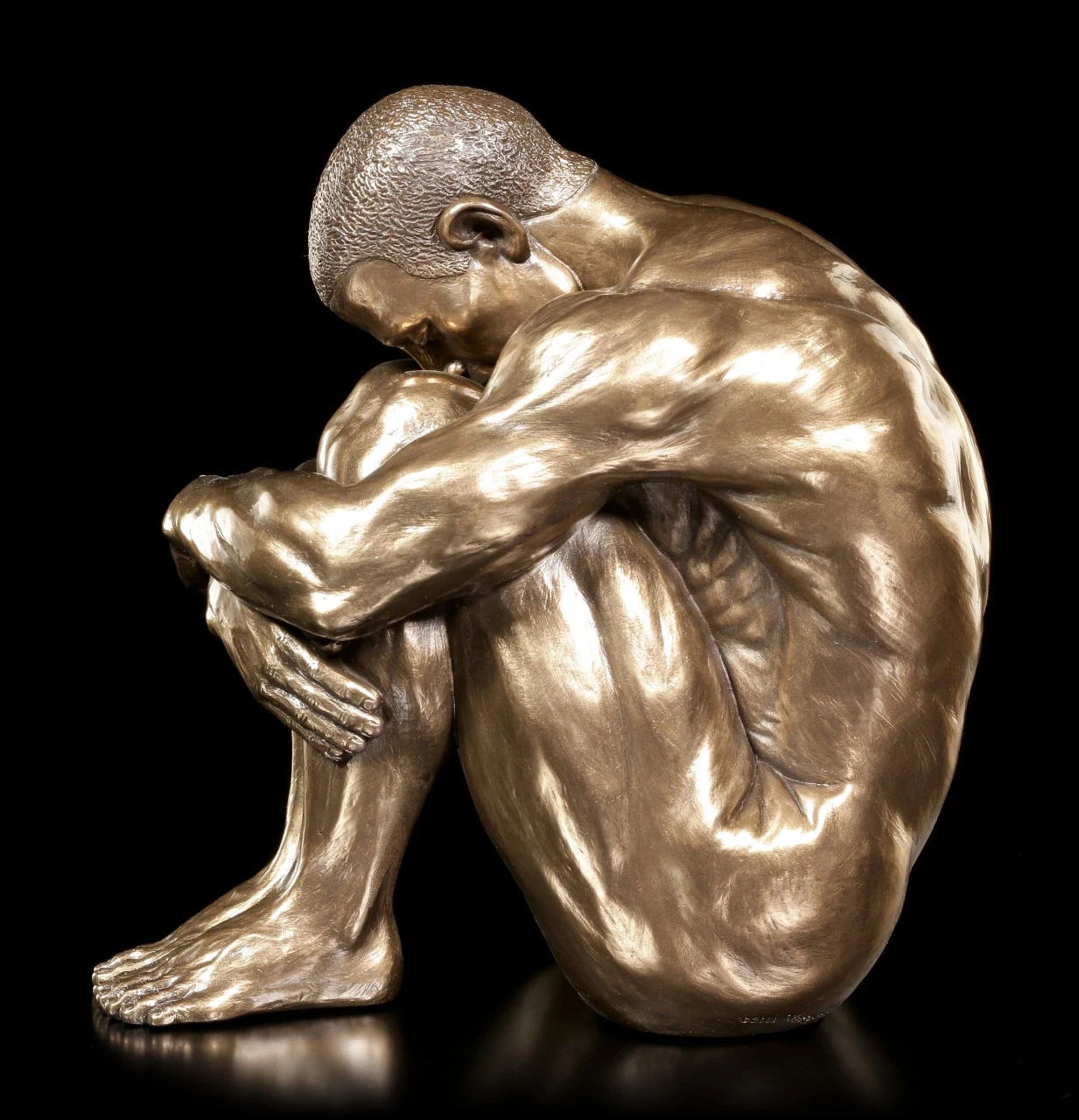 Männliche Akt Figur - Besinnung Männliche Akt Figur - Besinnung -Veronese Maennliche Akt Figur Gymnast Veronese