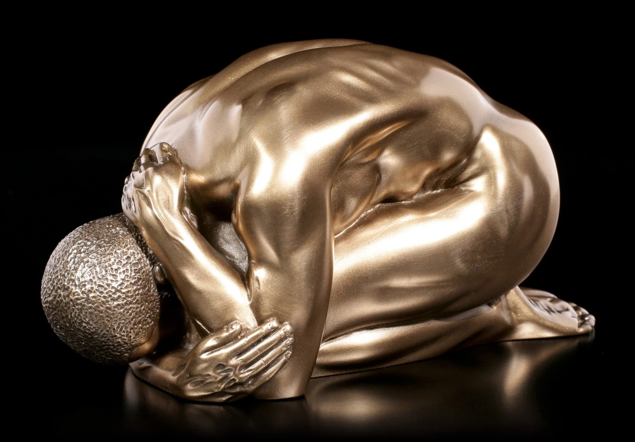 Männliche Akt Figur - Kniend am Boden Männliche Akt Figur - Kniend Am Boden -Veronese Maennliche Akt Figur Kniend Am Boden