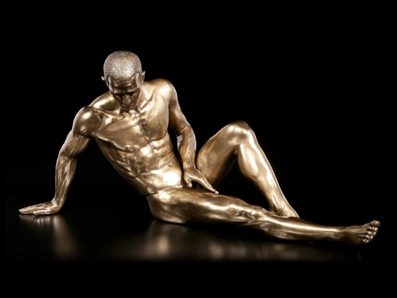 Männliche Akt Figur - Sitzend mit ausgestrecktem Bein Männliche Akt Figur - Sitzend Mit Ausgestrecktem Bein -Veronese Maennliche Akt Figur Sitzend Mit Ausgestrecktem