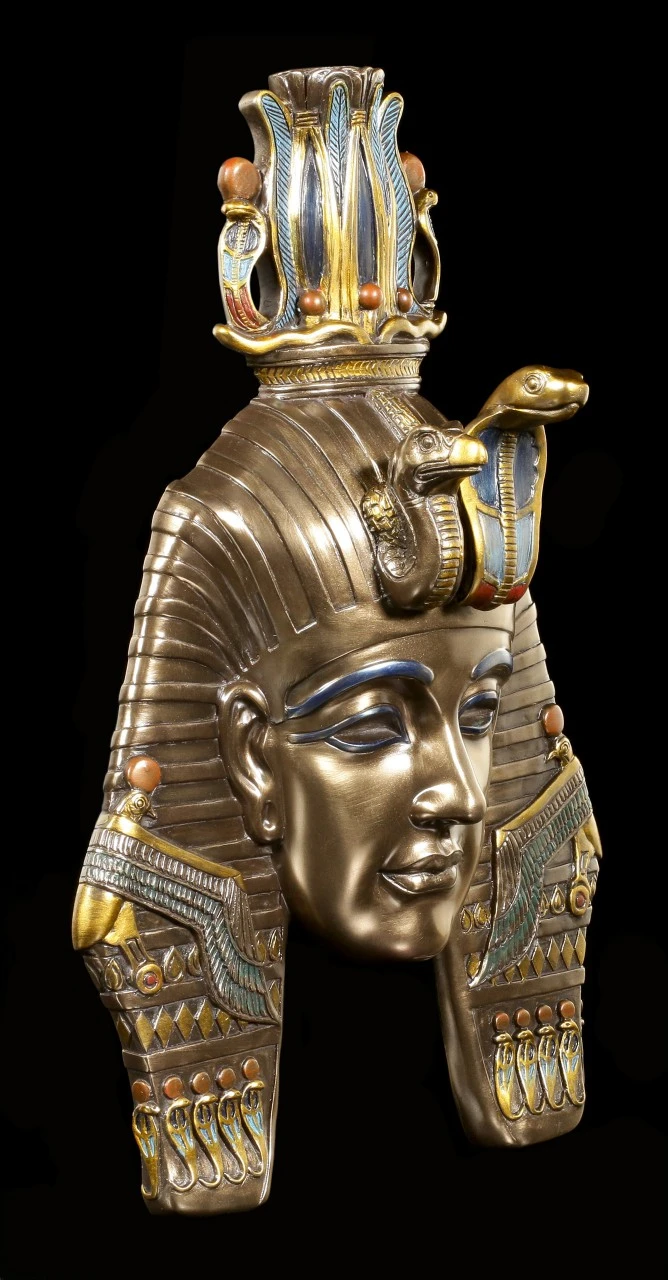 Ägyptische Wandmaske - Pharao Tutanchamun Ägyptische Wandmaske - Pharao Tutanchamun -Veronese Pharao Maske