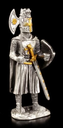 Zinn Ritter Figur - Malteser Mit Hellebarde -Veronese Ritter Axt 2 1280x1280