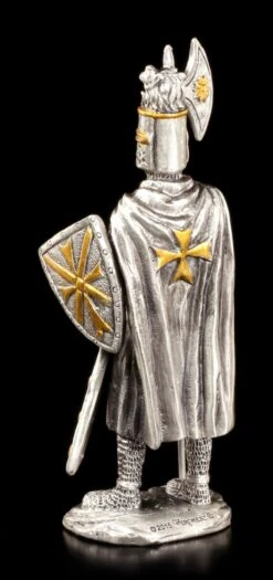 Zinn Ritter Figur - Malteser Mit Hellebarde -Veronese Ritter Axt 3 1280x1280