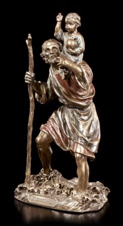 Heiligen Figur - St. Christophorus Mit Jesuskind -Veronese Sankt Christopher Kind 2 1280x1280