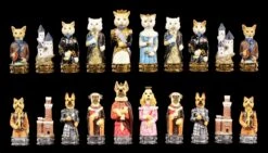 Schachfiguren Set - Hunde Vs. Katzen 4 Schachfiguren Set - Hunde Vs. Katzen -Veronese Schachfiguren Set Hunde vs Katzen 4 1280x1280
