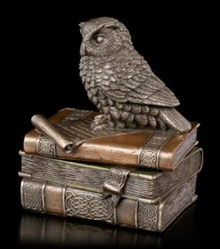 Schatulle - Eulen Figur Auf Alten Büchern -Veronese Schatulle Eule Auf Alten Buechern 1 1280x1280
