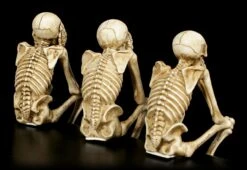 Skelett Kantenhocker - 3er Set -Veronese Skelett Kantenhocker 3er Set 3 1280x1280