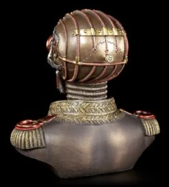 Steampunk Skelett Büste Mit Schatullen - Der Konteradmiral -Veronese Steampunk Bueste Konteradmiral 3 1280x1280