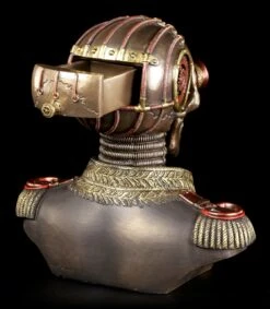 Steampunk Skelett Büste Mit Schatullen - Der Konteradmiral -Veronese Steampunk Bueste Konteradmiral 6 1280x1280