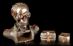 Steampunk Skelett Büste Mit Schatullen - Der Konteradmiral -Veronese Steampunk Bueste Konteradmiral 7 1280x1280