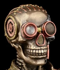 Steampunk Skelett Büste Mit Schatullen - Der Konteradmiral -Veronese Steampunk Bueste Konteradmiral 8 1280x1280