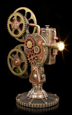 Steampunk Film Projektor Mit Licht