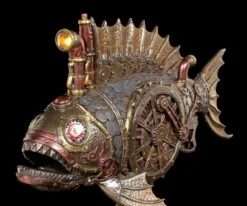 Steampunk Piranha Figur Mit LED 4 Steampunk Piranha Figur Mit LED -Veronese Steampunk Piranha Figur Mit LED 43GSMob2qswKbf 1280x1280