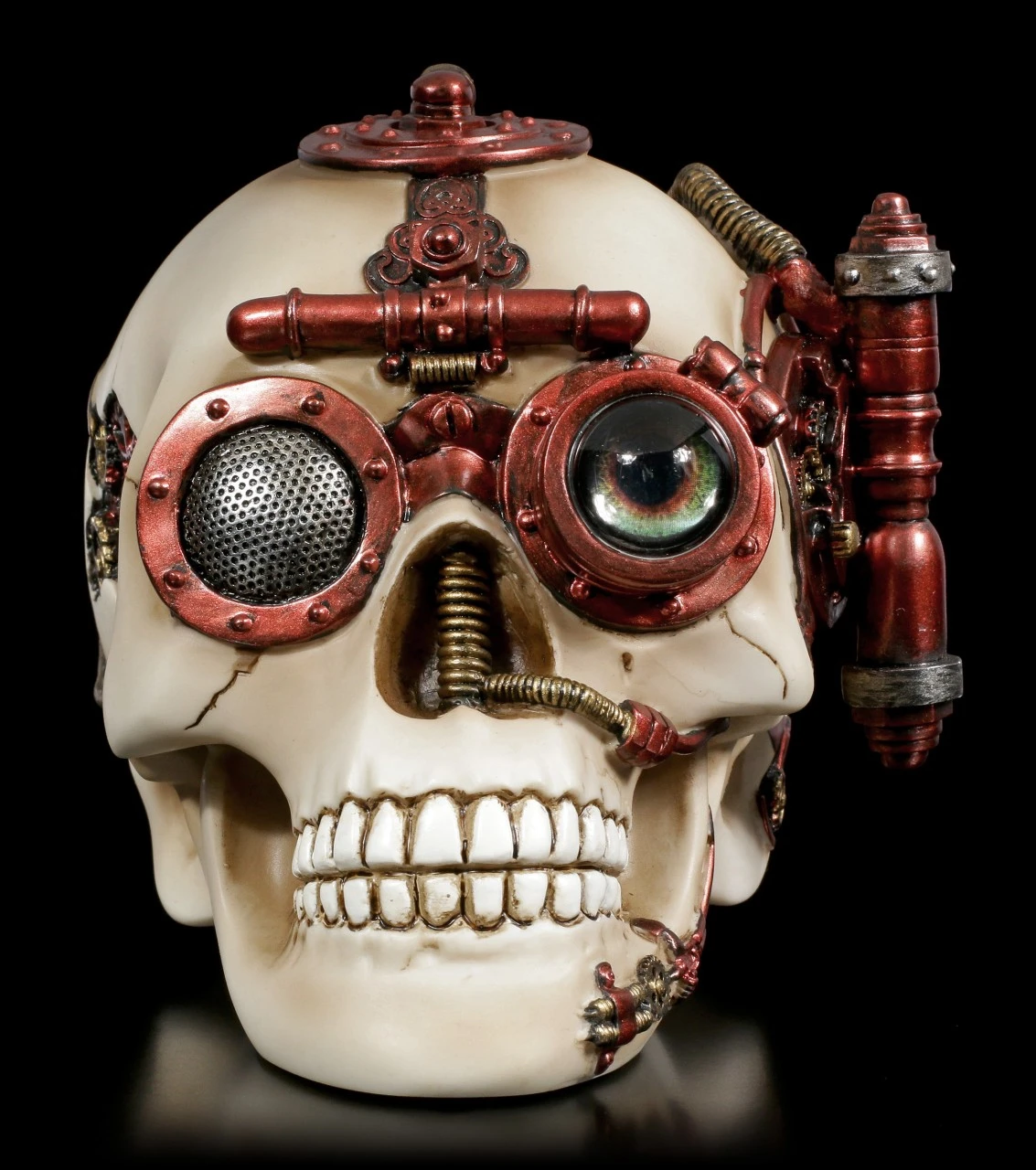 Steampunk Totenkopf Schatulle - Secret Observation Steampunk Totenkopf Schatulle - Secret Observation -Veronese Steampunk Totenkopf Schatulle Secret Observation