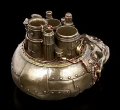 Stiftehalter - Steampunk Totenkopf -Veronese Stiftehalter Steampunk Totenkopf 5 1280x1280