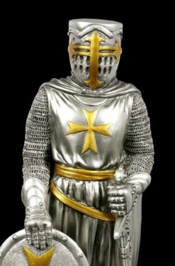 Kreuzritter Figur Mit Schwert Und Schild -Veronese Tempelritter Figur Mit Schwert Und Schild Auf Boden 6 1280x1280