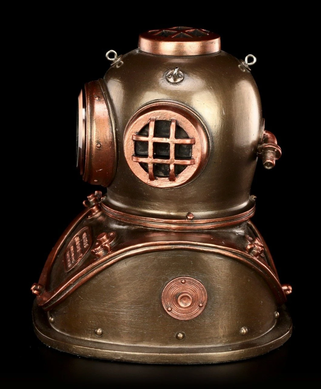 Tischuhr - Steampunk Taucherhelm Tischuhr - Steampunk Taucherhelm -Veronese Tischuhr Steampunk Taucherhelm