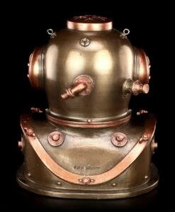 Tischuhr - Steampunk Taucherhelm 5 Tischuhr - Steampunk Taucherhelm -Veronese Tischuhr Steampunk Taucherhelm 5 1280x1280