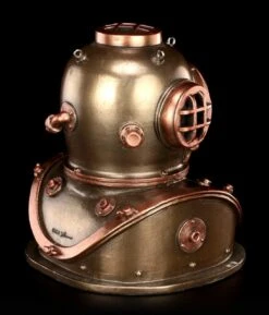 Tischuhr - Steampunk Taucherhelm 6 Tischuhr - Steampunk Taucherhelm -Veronese Tischuhr Steampunk Taucherhelm 6 1280x1280